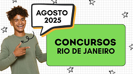 Concursos RJ 2025: veja vagas abertas neste mês de agosto Concursos RJ 2025: veja vagas abertas neste mês de agosto