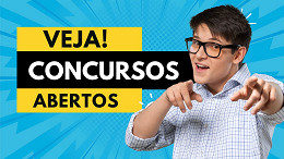 Concursos abrem 1.241 vagas na 1ª semana de agosto Concursos abrem 1.241 vagas na 1ª semana de agosto