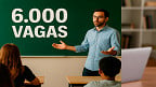 Concurso com 6.000 vagas para professores encerra inscrições nesta segunda (4)