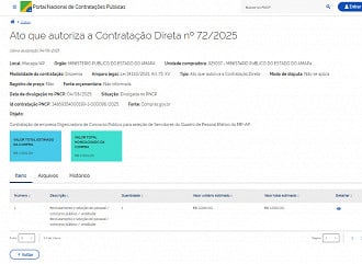 Concurso MP-AP: Banca definida