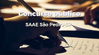 Concurso SAAE São Pedro-SP 2025: Sai edital com 17 vagas