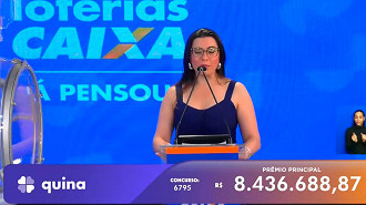 Sorteio da Quina 6795 desta sexta, 08