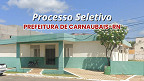 Processo Seletivo da Prefeitura de Carnaubais-RN abre 38 vagas