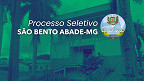 Concurso Prefeitura de São Bento Abade-MG tem 160 vagas