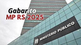 Gabarito MP-RS 2025 sai pelo Instituto AOCP; veja datas Gabarito MP-RS 2025 sai pelo Instituto AOCP; veja datas