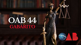OAB 44: FGV divulga gabarito da 1ª fase; veja respostas OAB 44: FGV divulga gabarito da 1ª fase; veja respostas