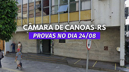 Câmara de Canoas-RS aplica provas no dia 24; confira os locais nesta quarta (20) Câmara de Canoas-RS aplica provas no dia 24; confira os locais nesta quarta (20)