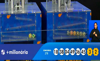 Resultado da +Milionária 278 - Caixa