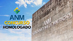 Concurso ANM: homologação e resultados finais já estão disponíveis; Veja aqui