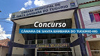 Câmara de Santa Bárbara do Tugúrio-MG abre concurso com dois cargos