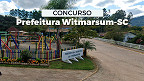 Concurso da Prefeitura de Witmarsum-SC abre 30 vagas de até R$ 6,6 mil
