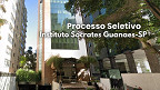 Instituto Sócrates Guanaes-SP abre seleção com vagas de até R$ 11,8 mil