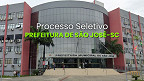 Prefeitura de São José-SC realiza nova seleção para cadastro reserva