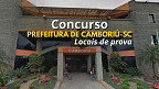 Concurso Camboriú-SC 2025: Locais de prova disponíveis em 18/09