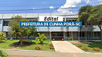 Edital de Cunha Porã-SC abre vagas de até R$ 21,3 mil