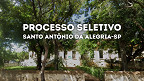 Prefeitura de Santo Antônio da Alegria-SP abre vagas de até R$ 2,2 mil via PSS