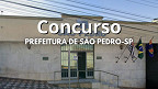 Prefeitura de São Pedro-SP abre concurso para Professor