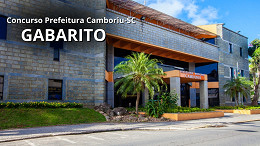 Gabarito Camboriú-SC 2025 sai pela Acesse ainda neste domingo, 19; veja Gabarito Camboriú-SC 2025 sai pela Acesse ainda neste domingo, 19; veja