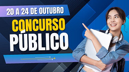 Concurso público: 65 órgãos abrem inscrições na semana de 20 a 24 de outubro