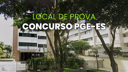 Concurso PGE-ES aplica provas no dia 02/11; veja quando sai o local