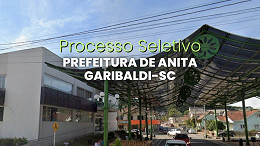 Prefeitura de Anita Garibaldi-SC abre vagas em diversas áreas Prefeitura de Anita Garibaldi-SC abre vagas em diversas áreas