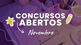 Concursos: 60 órgãos abrem 5.798 vagas na primeira semana de Novembro