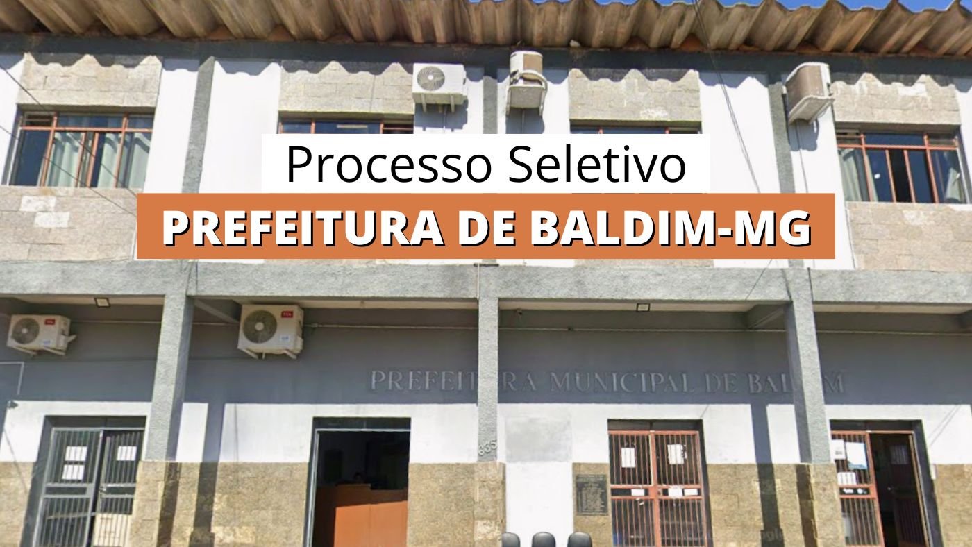 Prefeitura de Baldim-MG abre seleção para Agentes de Saúde e de Endemias