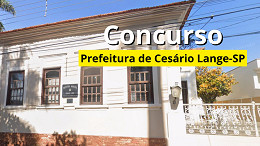 Prefeitura de Cesário Lange-SP tem novo concurso para Professor Prefeitura de Cesário Lange-SP tem novo concurso para Professor