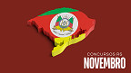 Concursos RS: Novembro tem 22 editais com 1.100 vagas abertas