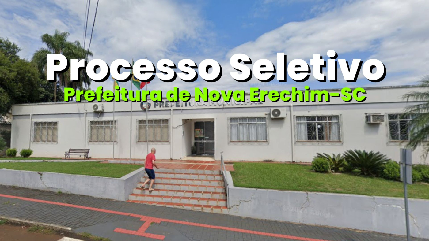 Prefeitura de Nova Erechim-SC/Fonte: divulgação