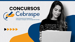 Concursos Cebraspe de Novembro; veja 5 editais abertos