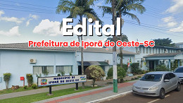 Prefeitura de Iporã do Oeste-SC abre cadastro reserva em 2025 Prefeitura de Iporã do Oeste-SC abre cadastro reserva em 2025