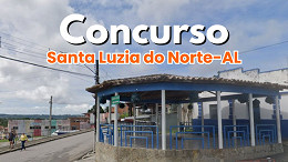 Concurso Prefeitura de Santa Luzia do Norte-AL 2025 Concurso Prefeitura de Santa Luzia do Norte-AL 2025