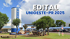 Edital UNIOESTE-PR 2025 abre vagas para Professores de até R$ 10 mil Edital UNIOESTE-PR 2025 abre vagas para Professores de até R$ 10 mil