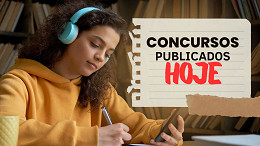 Concursos: editais publicados hoje (19/11) somam 10 mil vagas Concursos: editais publicados hoje (19/11) somam 10 mil vagas