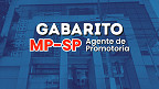 Gabarito MP-SP para Agente de Promotoria sai pela Vunesp