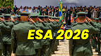 ESA 2026: Provas são antecipadas para 26 de julho