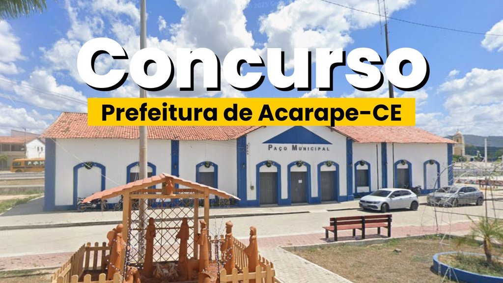 Prefeitura de Acarape-CE/Fonte: divulgação