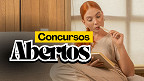 Concursos abertos: 39 órgãos abrem 3.701 vagas na primeira semana de Dezembro