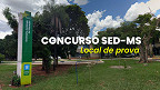 Concurso SED-MS convoca candidatos para as provas; veja o local