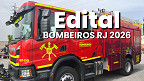 Concurso Bombeiros RJ 2026: Sai edital para Oficial