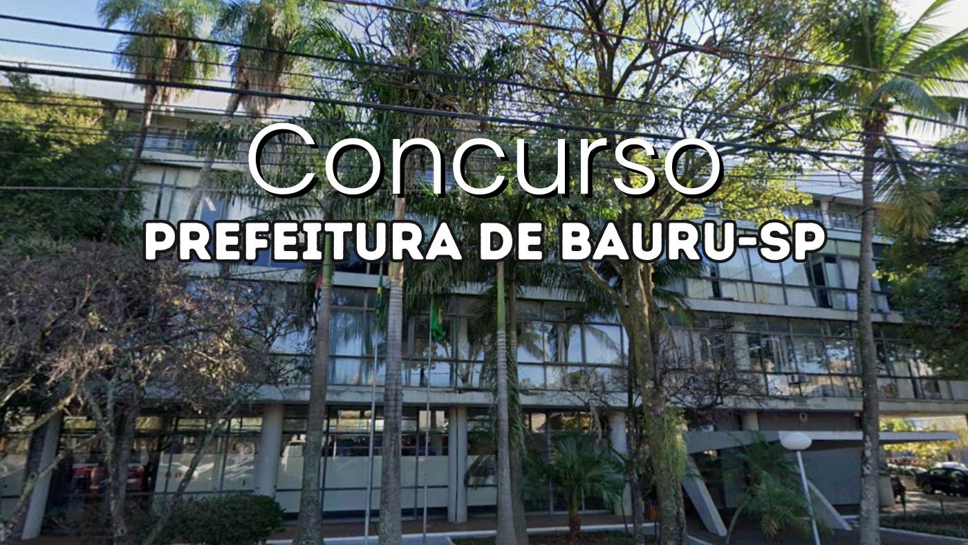 Concurso Prefeitura de Bauru-SP 2026 - Inscrição