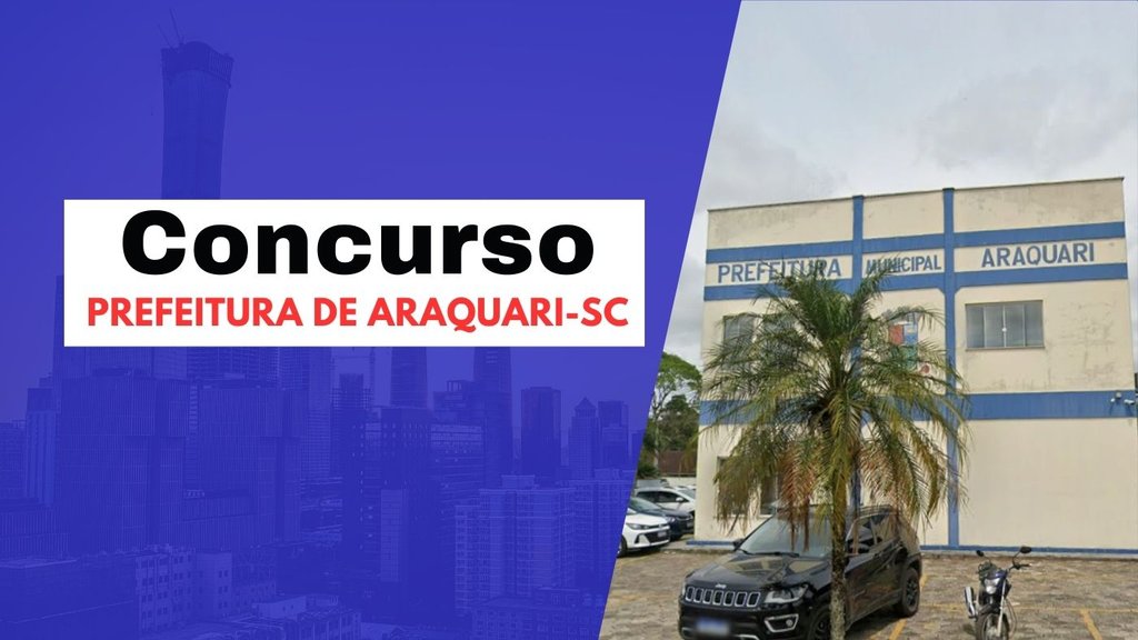Prefeitura de Araquari-SC/Fonte: divulgação
