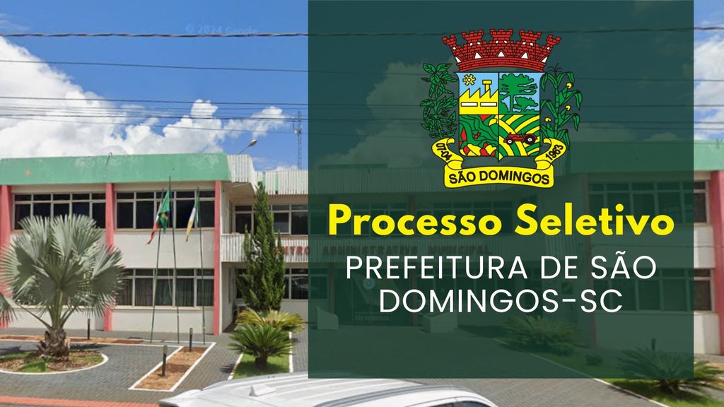 Prefeitura de São Domingos-SC/Fonte: divulgação