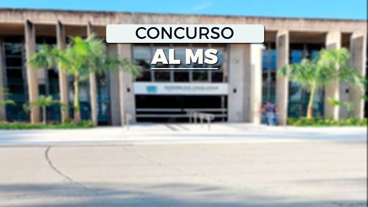 Edital AL-MS 2025 saiu! Concurso abre 80 vagas de nÃ­vel mÃ©dio e superior