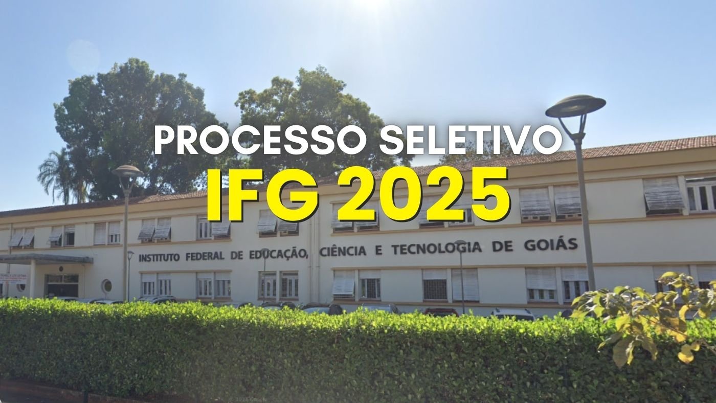 IFG abre seleção para Professores Substitutos pelo edital 17/2025