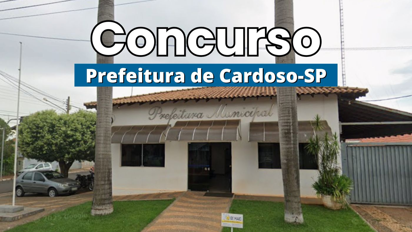 Prefeitura de Cardoso-SP/Fonte: divulgação