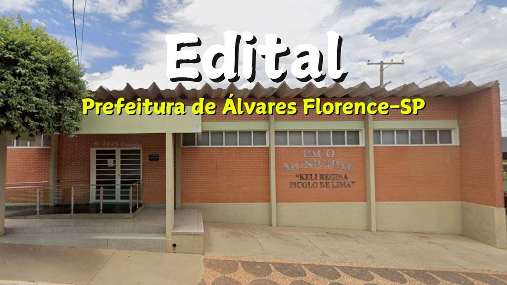 Prefeitura de Álvares Florence-SP/Fonte: divulgação