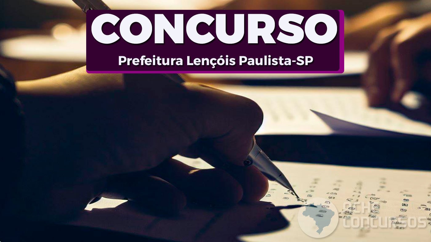 SAAE de Lençóis Paulista-SP abre concurso público e paga até R$ 6 mil