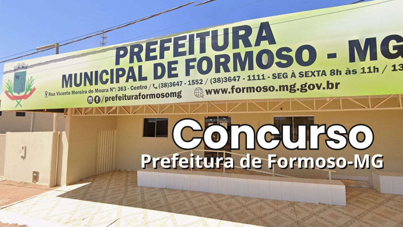 Prefeitura de Formoso-MG/Fonte: divulgação